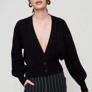 Wilfred plunge cardigan